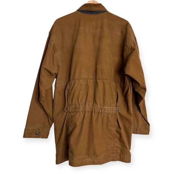 Vintage Dockers Levi's Khaki Barn Chore Workwear Coat Men's Size S - Picture 2 of 15